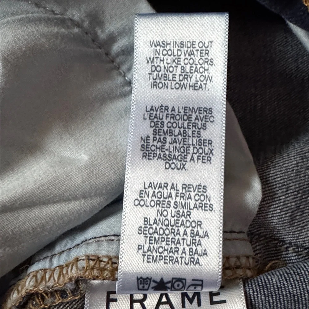 Frame Denim Le Skinny de Jeanne RN# 139021 CUT# 2354 STYLE# LSJ148 WRILEY Sz 26 - Picture 9 of 15
